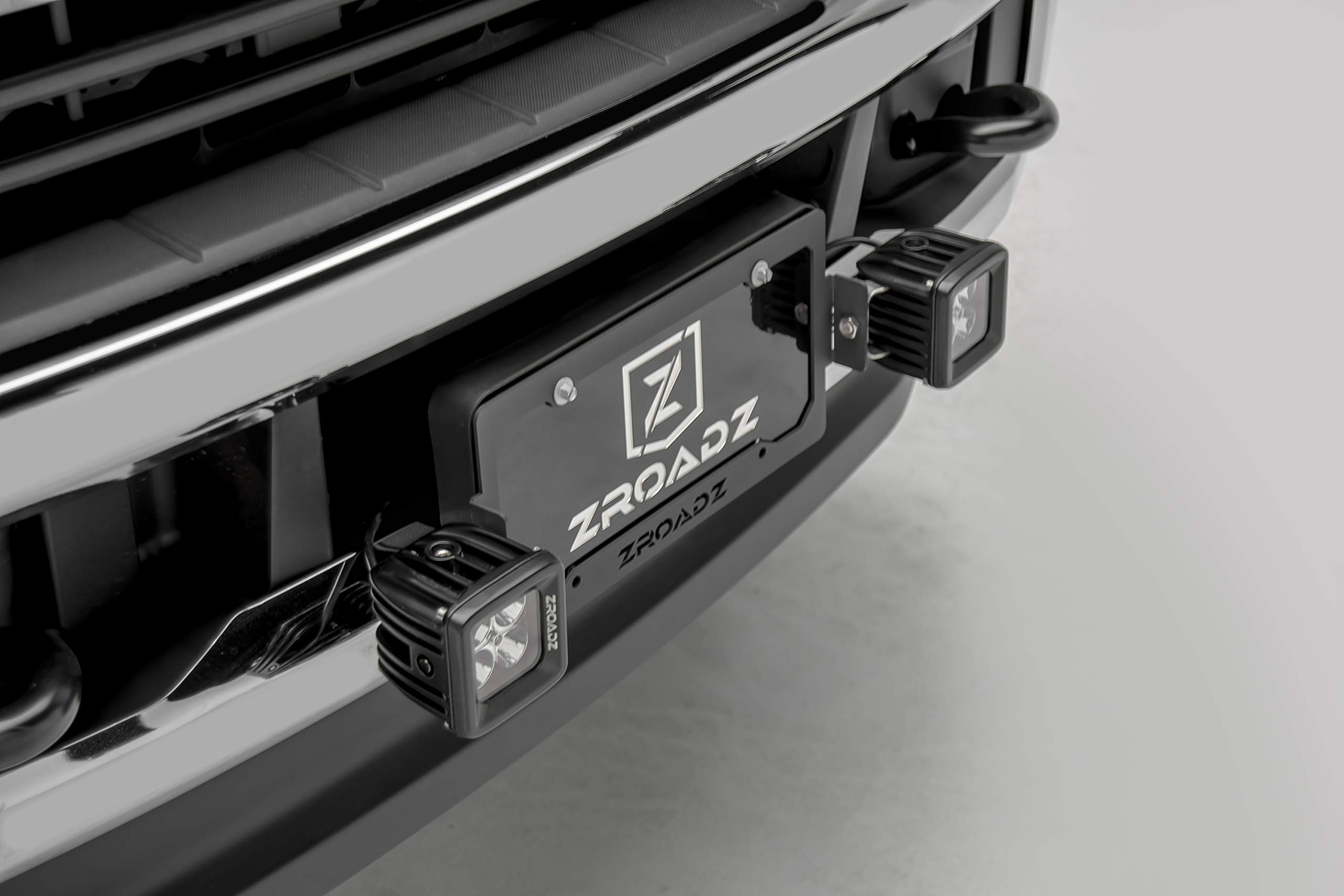 Amazon.com: ZROADZ Universal LED License Plate Frame Bracket